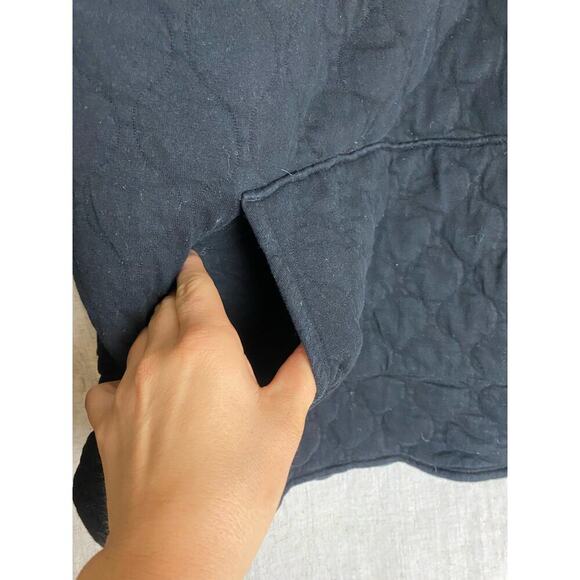 Gap Fit Quilted Navy Blue Half Zip Pullover Jacket Size M - Picture 6 of 7